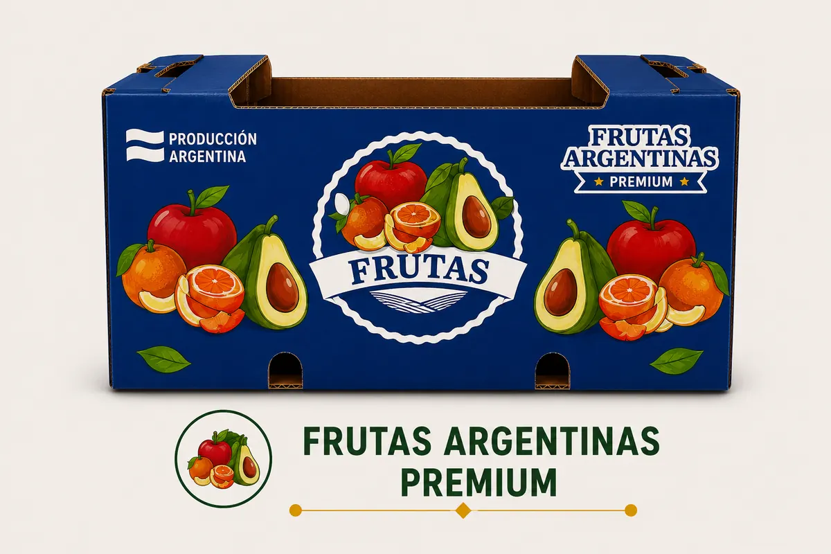 Caja frutas argentinas premium