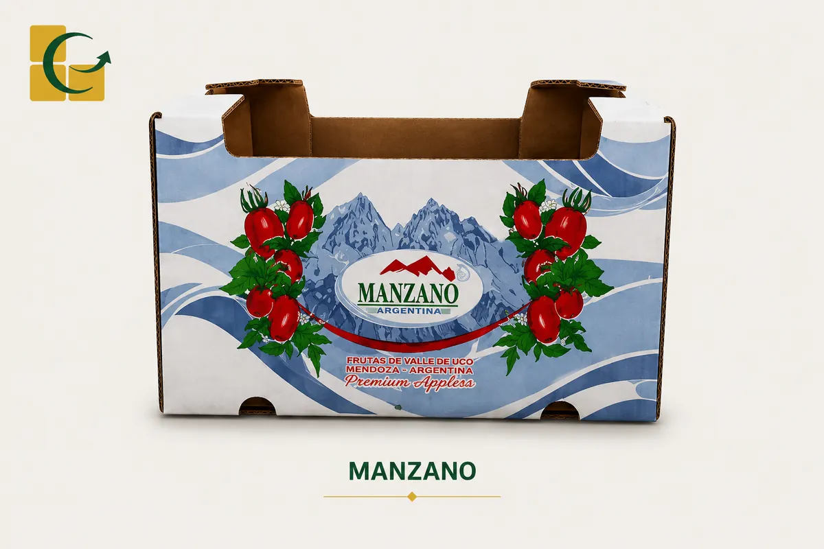 Caja personalizada Manzano